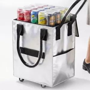 [엄지척]접이식 431CFL06 바퀴 제니 공항 롤링카트 롤링백 60L