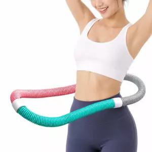 스프링 훌라후프 저소음 소프트 성인용 허리 복부운동 홈트 1kg