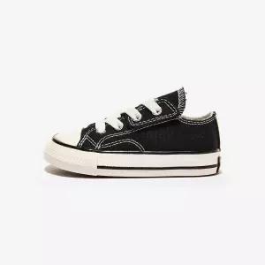 컨버스 척 70 빈티지 캔버스 인펀트 블랙 - Black/White/Egret
