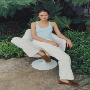 ZARA 스웨이드 플랫 로퍼 - 브라운 2500/810/105
