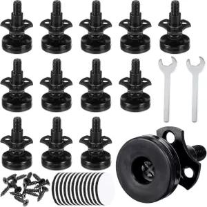 테이블 캐비닛 의자 작업대 소파 등을 위한 조절 가능한 가구 레벨러가 포함된 T-너트 키트 레벨링 피트가