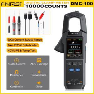 FNIRSI DMC-100 DC 전류 클램프 미터 카운트 디지털 멀티 600A 측정 USB 테스터 NCV 도구