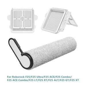 Roborock F25/F25 Ultra/F25 ACE/F25 Combo/F25 ACE LT/F25 XT 롤러 브러시 HEPA 필터용