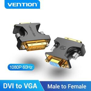 Vention DVI-VGA 24 + 5 어댑터 DVI-I 수-VGA 암 변환기  컴퓨터 모니터 TV 프로젝터 케이블  VGA-DVI  108