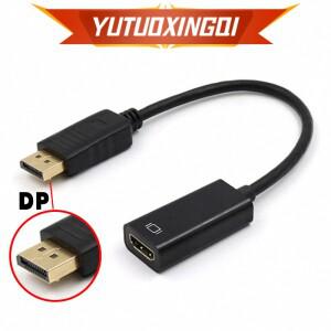 DP 변환 케이블 컴퓨터 인터페이스용 4K HD 어댑터 DisplayPort 연결 모니터 TV 프로젝터 커넥터