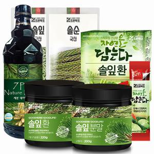 조은약초 프리미엄 솔잎 솔잎환 솔잎엑기스 솔잎가루