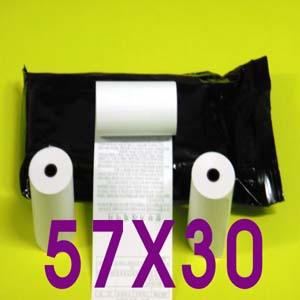 한솔정품 57X30X8지관(약관)-10롤/PDA용지/무선단말기용지//감열지/택시카드미터기