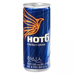 핫식스 오리지날 250ml x30캔 자몽 음료수 에너지음료 코카콜라 초정 탄산수