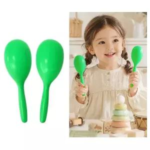 리틀히어로 뮤직 빅 마라카스(연두) 2p