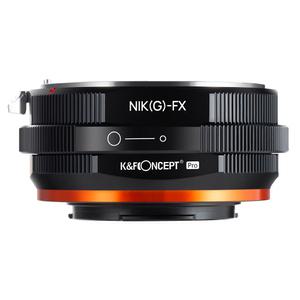 KnF NIK(G)-FX PRO 렌즈 어댑터 니콘 G 렌즈-후지 X 바디_무반사코팅 (뒤캡옵션) Nikon G glass - Fuji X adapter (FX cap option)