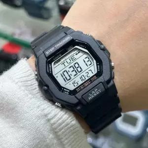 카시오 스포츠 러닝 마라톤 방수 런닝 만보기 여성 전자시계 LWS-2200H-1A