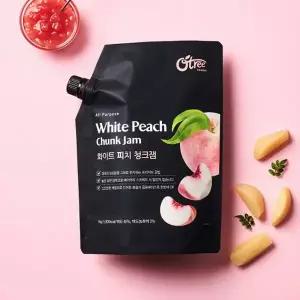 오트리 화이트 피치 백도 청크잼 1kg