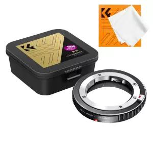 KnF LM-NIK Z 변환 어댑터 라이카 M 렌즈 -니콘 Z 바디 _무반사코팅 (뒤캡옵션) Leica M lens to Nikon Z  adapter (Z cap option)
