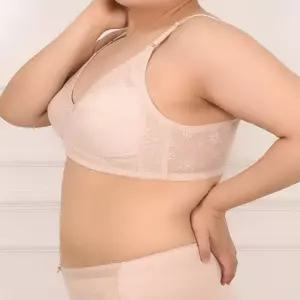 노와이어 빅사이즈 3단 브라 85B(XL) 스킨 여성속옷 여성브라자