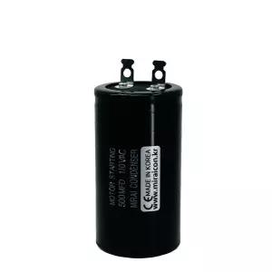 110V 110VAC 500uF 국산 콘덴서 전동기 모터 기동 스타팅 기기용 커패시터 캐패시터 알루미늄캔타입 Motor Starting