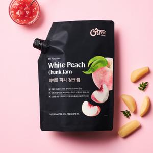 오트리 화이트피치 청크잼 1kg