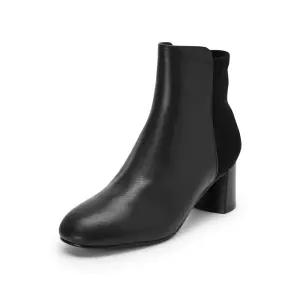 [탠디]탠디본사 소가죽 앵클부츠 블랙, 9124505 BLACK (5.5cm)