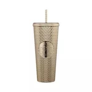 Starbucks [정품] 스타벅스 22 홀리데이 스터드 골드 콜드컵 710ml