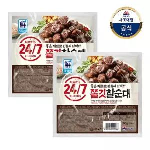 사조대림 대림냉장 24 7 쫄깃찰순대 500g 6개
