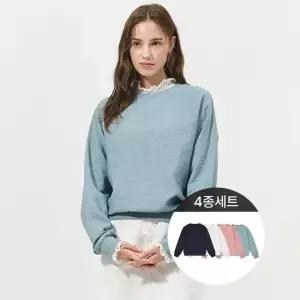 리베레츠 실키 맨투맨 티셔츠 4종세트
