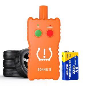 TPMS Relearn Tool EL-50448, 타이어 압력 모니터링 시스템, 센서 프로그래머 리셋 도구 활성화 OEC-T5 뷰익/ / 캐딜락/GMC - 2024 에디션(배터리