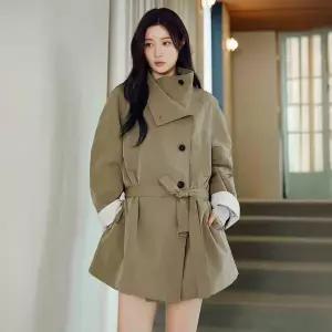 [롯데백화점]온앤온 하이넥 하프 트렌치코트 NEW5AR822_43