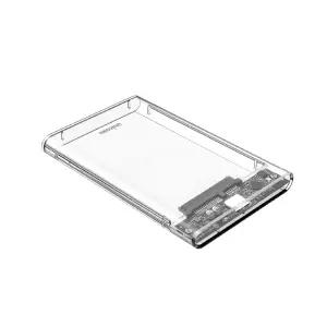 유니콘 HD-8000G 투명 2.5 SATA HDD SSD UASP지원 USB3.2 5Gbps A타입 외장케이스 케이블 기본제공 원터치