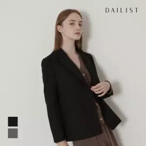 [데일리스트] 배색 포인트 기본 자켓_MDBFUYW9121