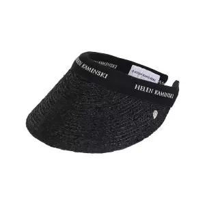 [헬렌카민스키] 여성 비앙카 바이저햇 챠콜블랙로고 HAT50265 CHARCOALBLACKLOGO