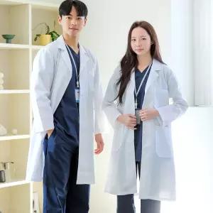 남녀 의사가운 약사 실습가운 병원 유니폼 의사옷 실험복 영양사 20수