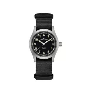 헤밀턴 카키 필드 쿼츠 손목시계 나토밴드 38mm H69401430