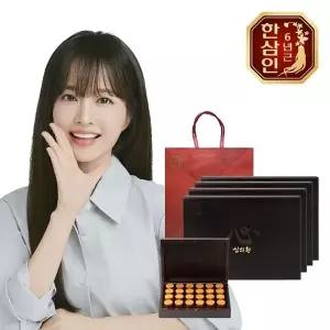 [농협홍삼] 한삼인 심의환 3.8g 24환 4세트+쇼핑백