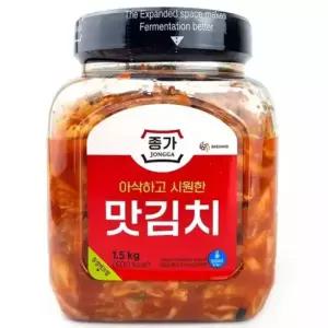 종가 아삭하고 시원한 맛김치 1.5kg 국내산 종갓집