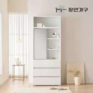 장인가구 클래드 드레스룸 시스템 옷장 800 파우더장