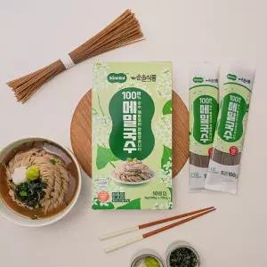 순솔 100% 메밀국수 1kg 비건면 무첨가물 제로당 제로슈거 제로콜레스테롤 글루텐프리 당없는 100% 메밀면