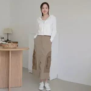 르포엠 최초가 79,900원 H라인 밴딩 카고 스커트 980494