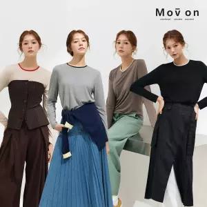 [2만원 가격인하 69,900 49,900]모브온 실키 모달 티블라우스 4종 (26년 간절기 신상!)