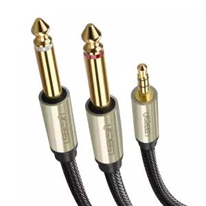 유그린 3.5mm to 2 5.5 6.5 오디오 케이블 AV126 