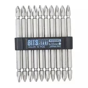 십자 드릴비트 자석 양날 비트날 셋트 6x110 110mm 10p 전동