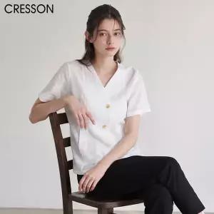 [크레송(CRESSON)] 브리엘 소프트 에어리 자켓 (택가격: 218000원)