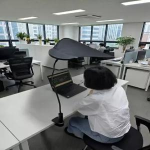 국내발송 모니터비침 사무실 캐노피 나뭇잎 가림막 컴퓨터 책상 햇빛 가리개 빛차단 에어컨 바람막이 반사