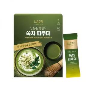 쌍계 김동곤명인의 쑥차 파우더 15g x 40 {QHJ}