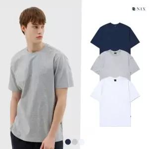 NIX남성 덤비베어 티셔츠 화이트-그레이-네이비 HNSMCTR112P