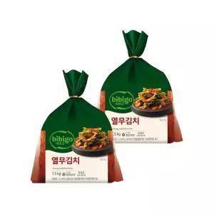 CJ제일제당 비비고 열무김치 1.5kg x2개 425427
