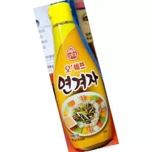 오쉐프 연겨자 480g 12개 소스 조미료 일식