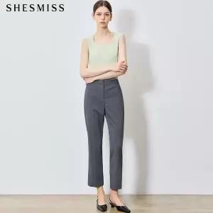 [쉬즈미스(SHESMISS)] 완벽한 쿨라인 스트레이트 베이직 팬츠 (택가격: 138000원)