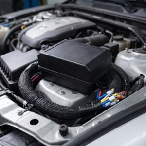 사전 배선된 하네스가 있는 릴레이 박스 12V 자동차용 퓨즈 DIY 정비공, 엔진 베이용 고강도 정비함