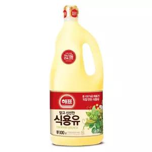 사조해표 튀김 부침용 대두유 식용유 1.8L