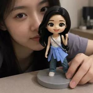 3D 피규어 제작 수제 인형 커스텀 인물 피규어 사람 개인 여친 선물 기념일