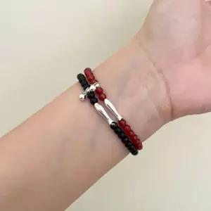 비즈팔찌 커플 팔찌 원석팔찌 [인기템]행운 합격운 우정 부적 선물 물고기팔찌 여름 재물운 악세사리